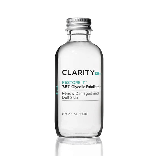 ClarityRx Restore It 7.5% Glycolic Exfoliator
