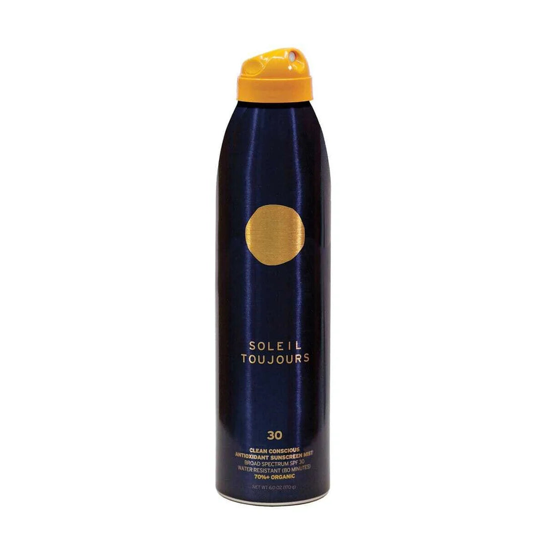 Soleil Toujours Clean Conscious Body Sunscreen Mist with Vitamin C SPF 30