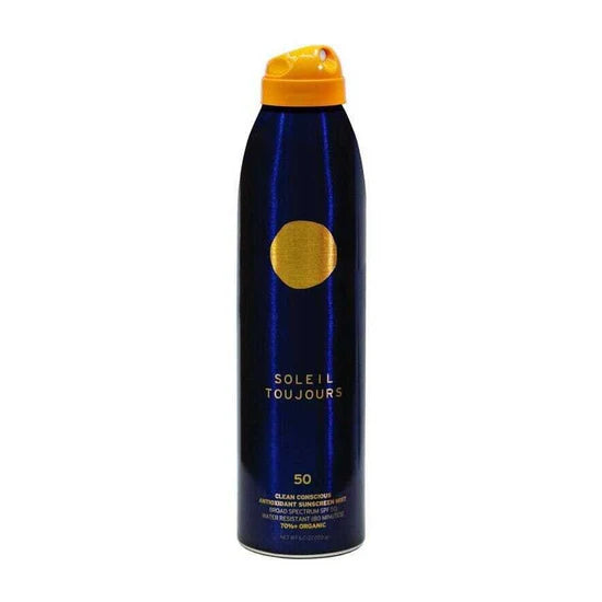 Soleil Toujours Clean Conscious Body Sunscreen Mist with Vitamin C SPF 50